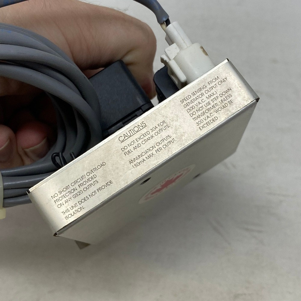 DynaGen Gs202 Generator Controller 12V 30A Auto Start Control Module Untested - Picture 9 of 9